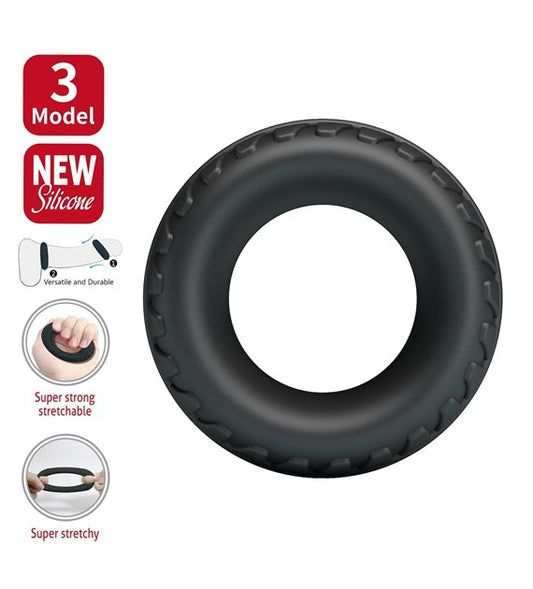 CRAZY BULL Dilson silikona erekcijas gredzens