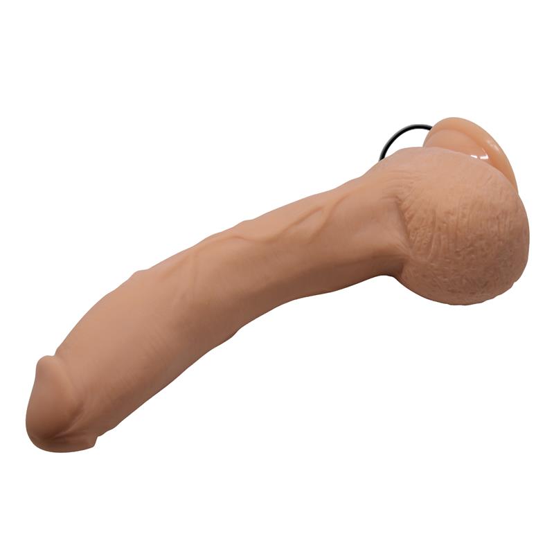BEAUTIFUL JACK - Vibrating quick orgasm G-spot stimulating dildo (XL 27 cm)