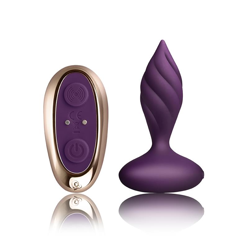 Produkts: DESIRE BUTT PLUG - Premium Tālvadības Anālais Vibrators Violets