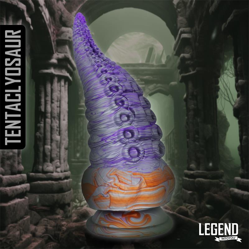LEGEND Tentaclyosaur Tentacle - Liquid Silicone Fantasy Dildo (20 cm)