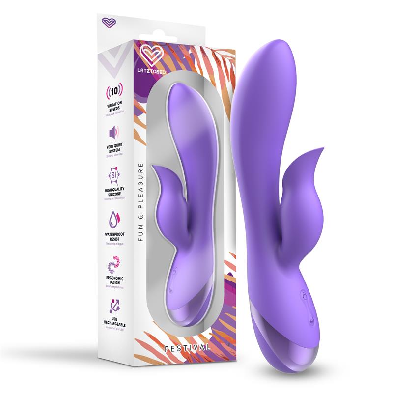 Vibe Engar - Vibrator with 10 Functions and Clitoris Stimulator
