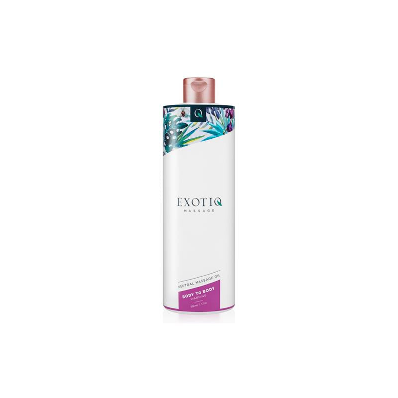 EXOTIQ - Warming massage oil XXL (500 ml)