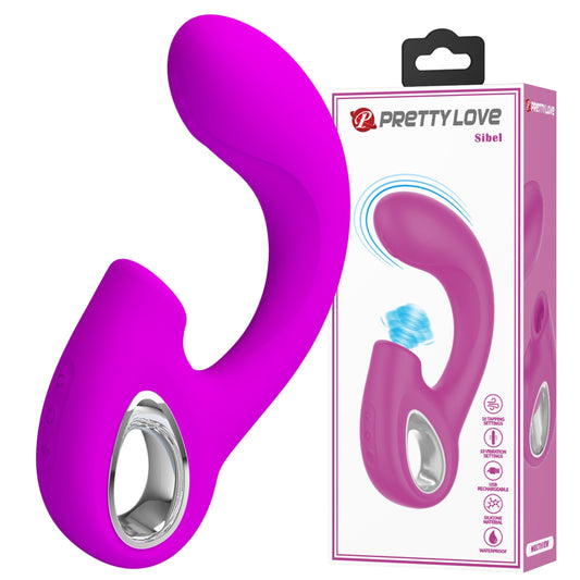 PRETTY LOVE Sibel vibrators G punkta un klitora stimulācijai