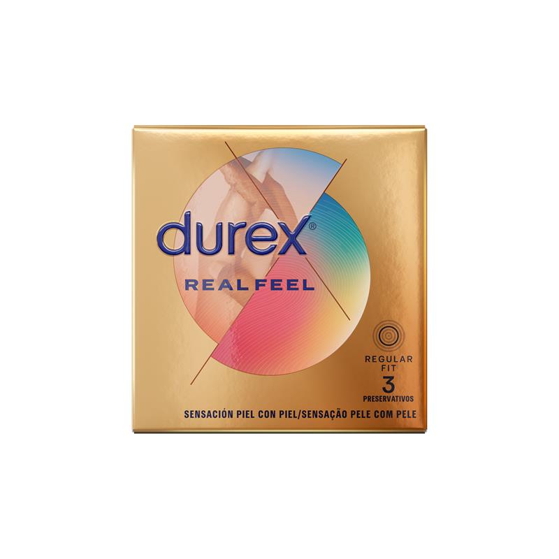 Durex Real Feel - Condoms (3 pcs.)