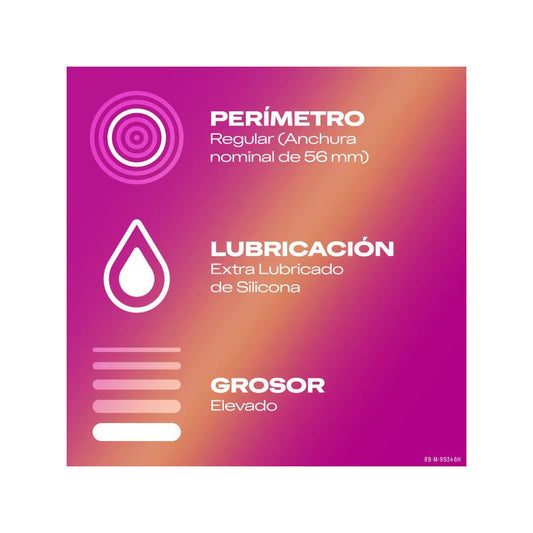 Durex Pleasure Max - Condoms (3 pcs.)