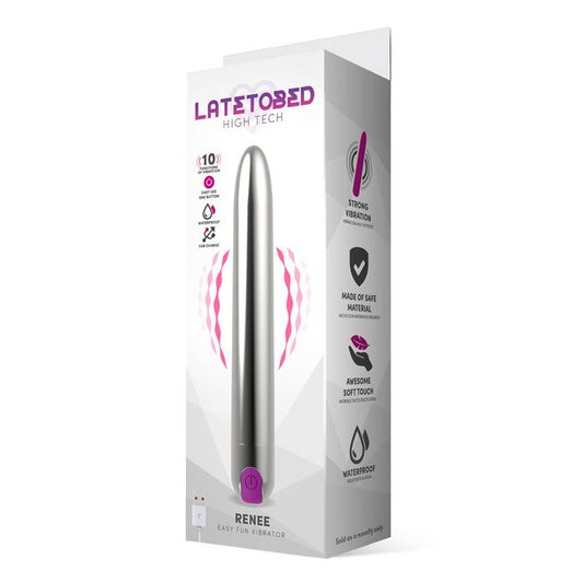 LATETOBED “Renee” Vibrators with 10 Vibration Modes 18.5 cm