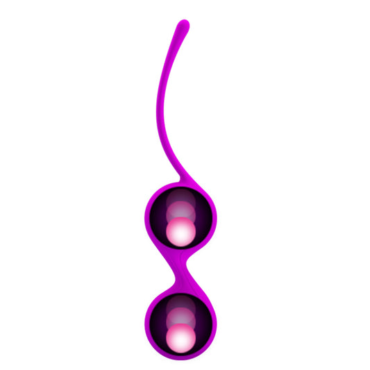 PRETTY LOVE Orgasmic Balls Kēgela bumbiņas iegurņa muskuļu treniņam (lillā) – produkta skats
