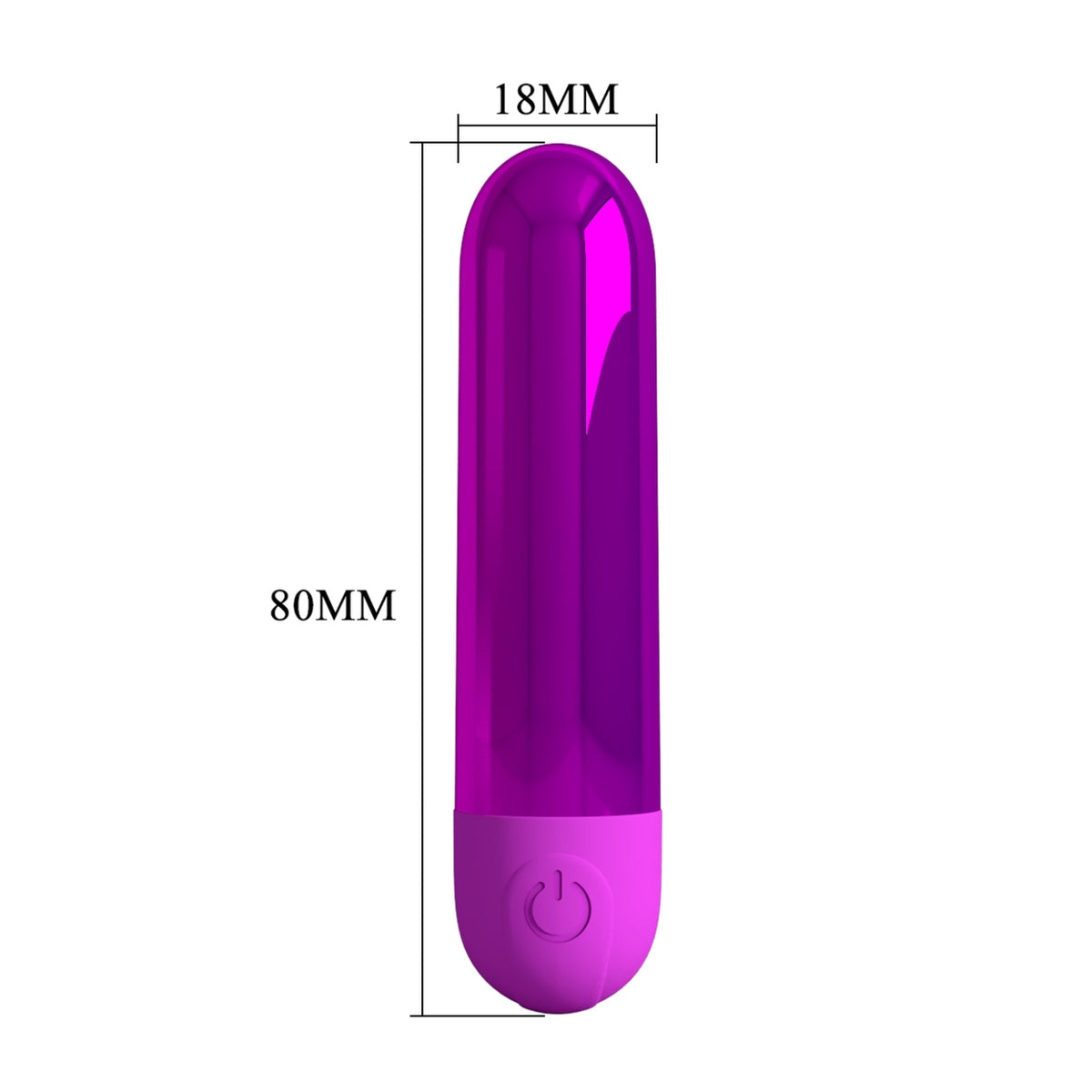 Mini vibrators PRETTY LOVE Kiwi (violets)