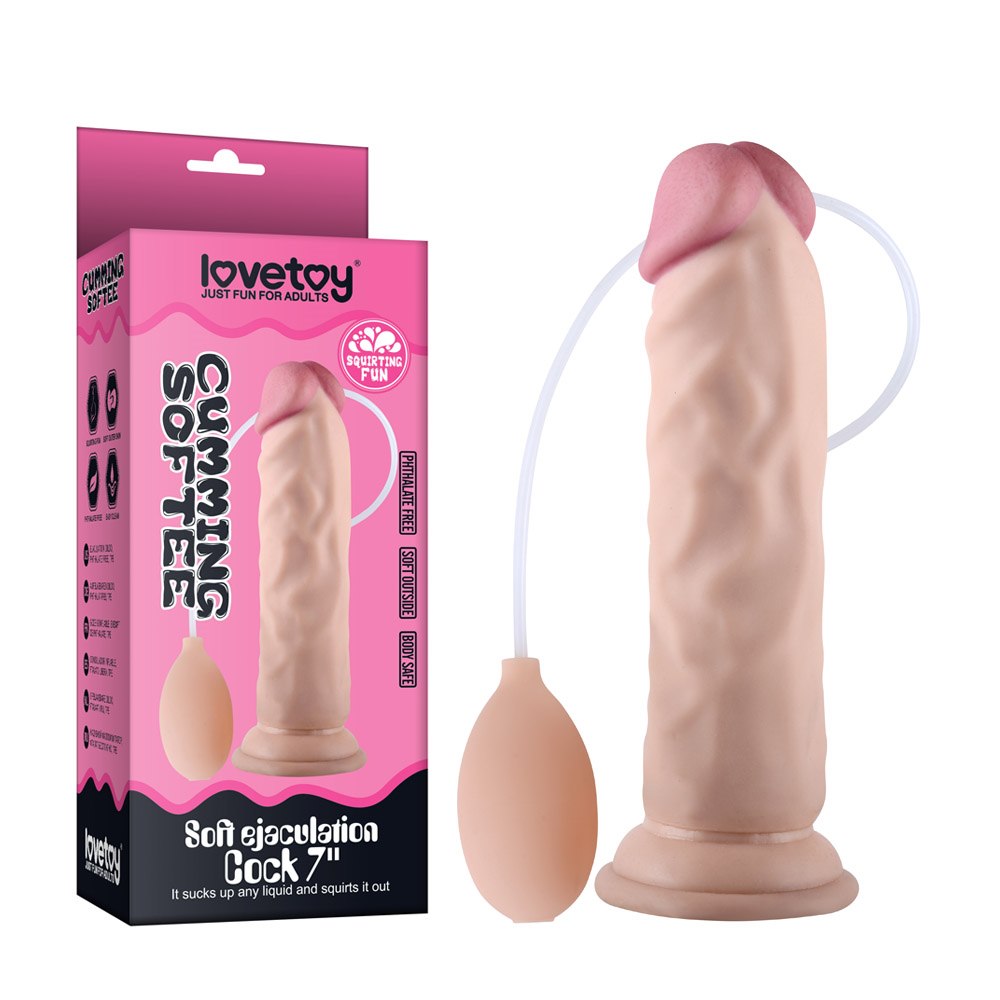 LoveToy - Squirt Dildo (21.5 cm)