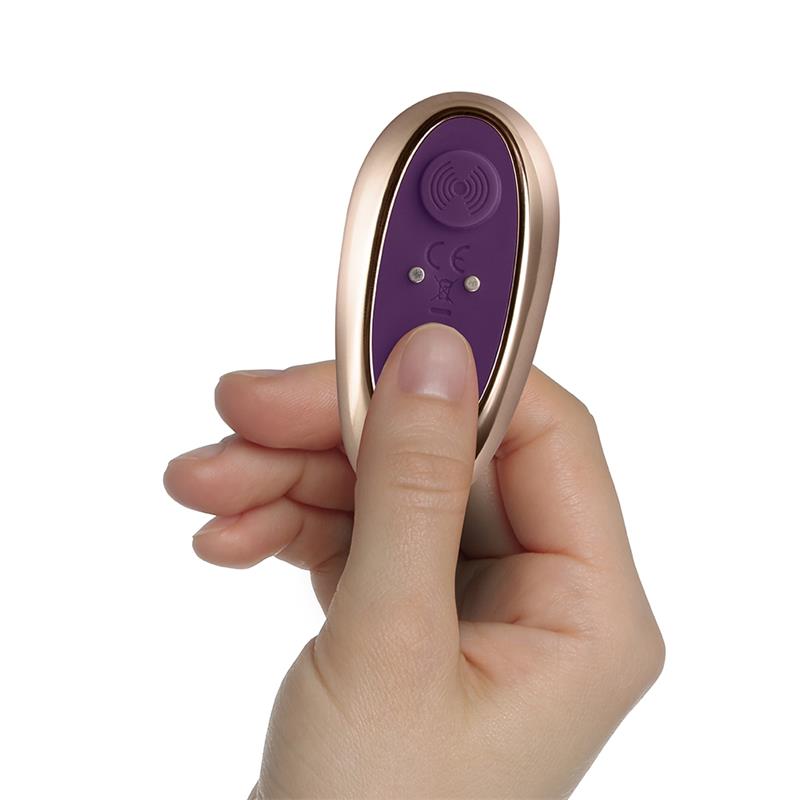 DESIRE BUTT PLUG - Premium Tālvadības Anālais Vibrators Violets