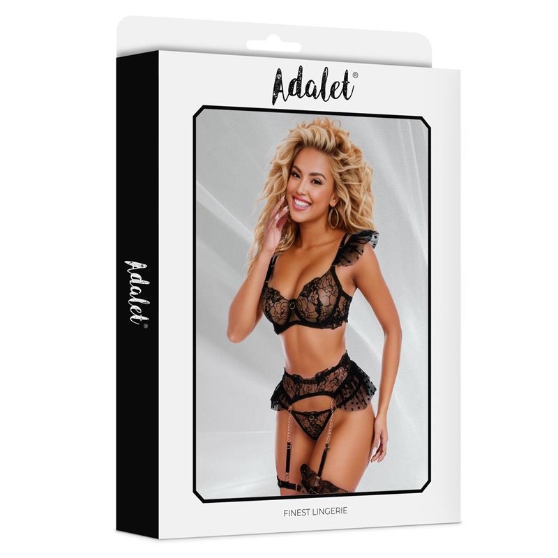 ADALET LINGERIE Natalie - set with suspenders