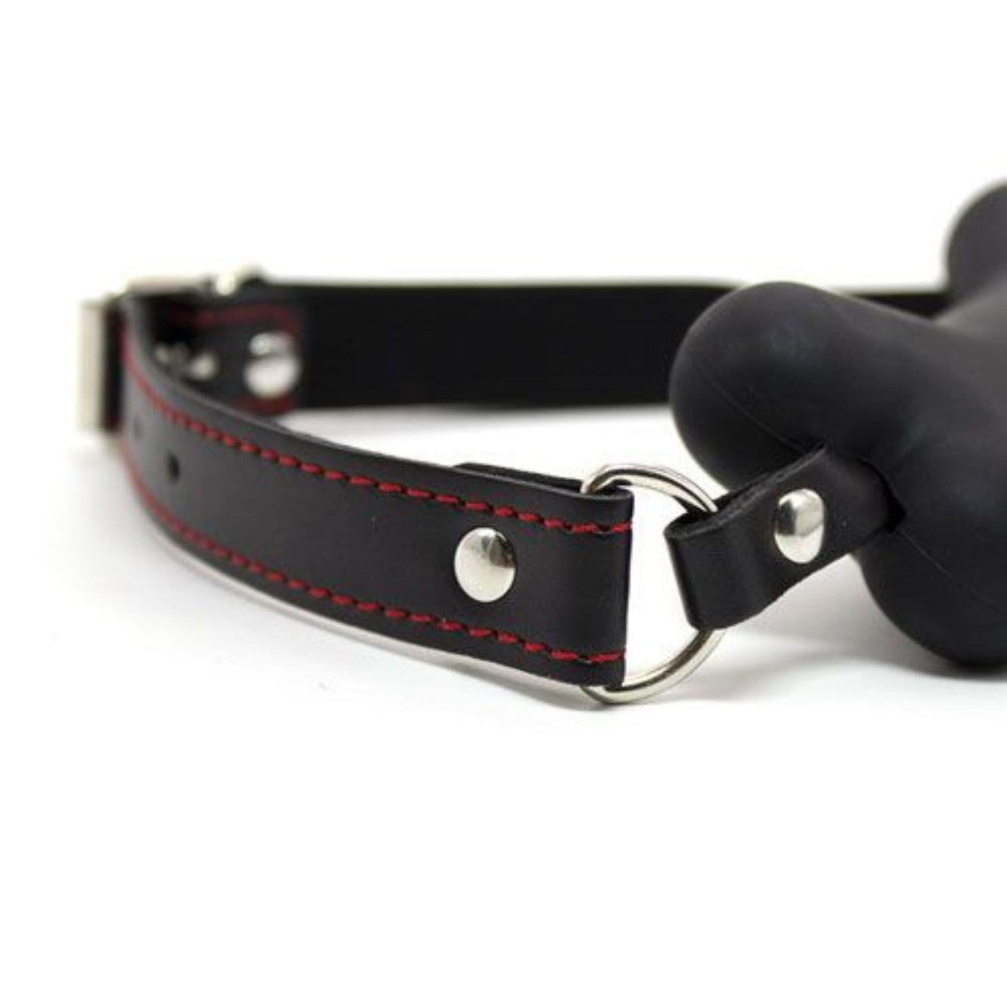 T4L Silicone Bone Shaped Mouth Gag