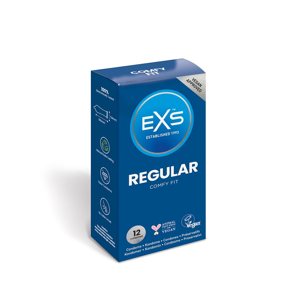 EXS - REGULAR Prezervatīvi 12 gb