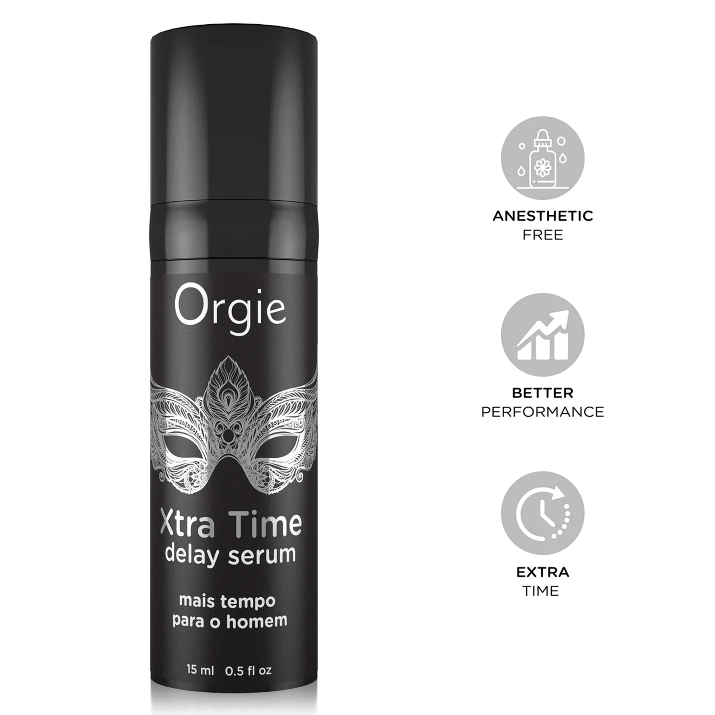 Orgie Xtra Time silikona bāzes jutību mazinošs serums vīriešiem