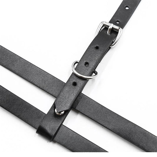 BDSM LINE Martin - Leather Men's Waist and Leg Strap