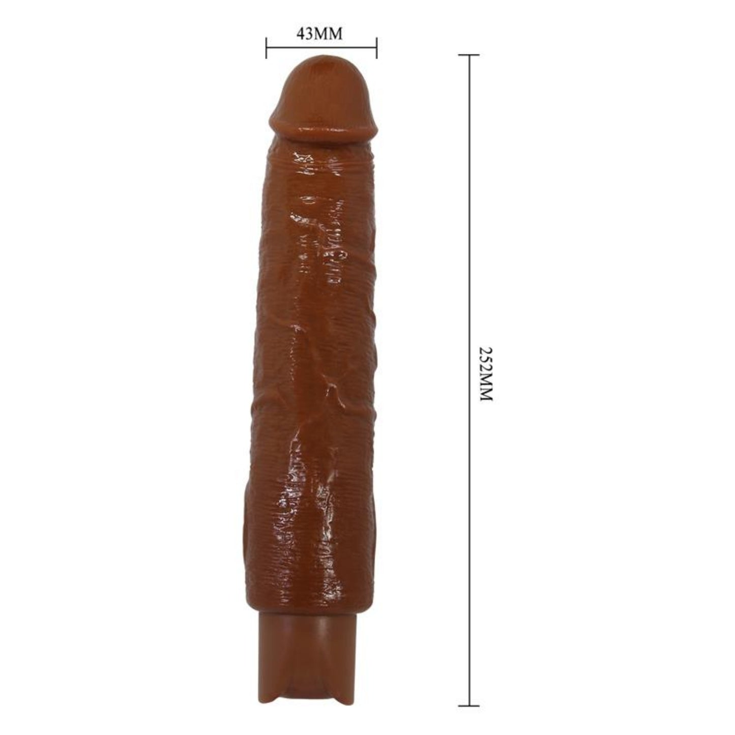 PRETTY LOVE Soren dildo 25,2 cm garums un 4,3 cm diametrs
