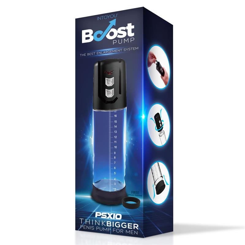 Dzimumlocekļa vakuuma sūknis BOOST PUMPS PSX10 Crystal