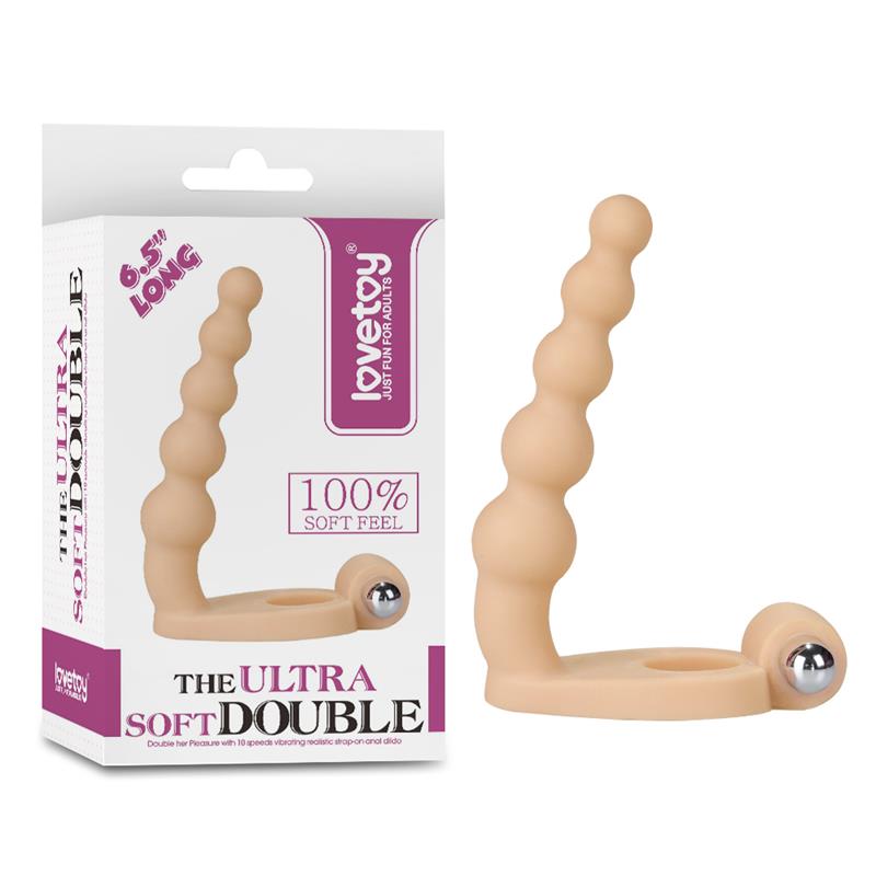 LOVETOY Ultra Soft - Anal Stimulator with Vibration 16.5 cm
