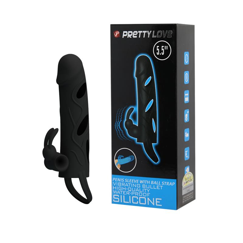 CAGE - Member Sleeve with Vibrator and Clitoral Stimulator