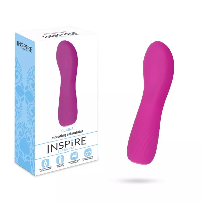 INSPIRE ESSENTIAL - CLAIRE ūdensizturīgs vibrators (12 vibrācijas)