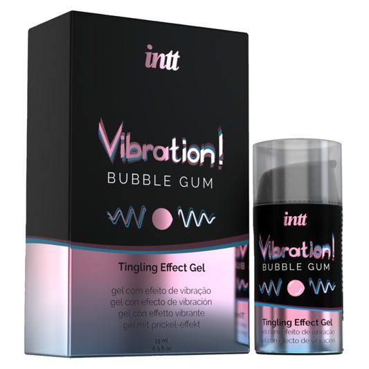 INTT Vibration! šķidrais vibrators ar košļājamās gumijas smaržu (15 ml)