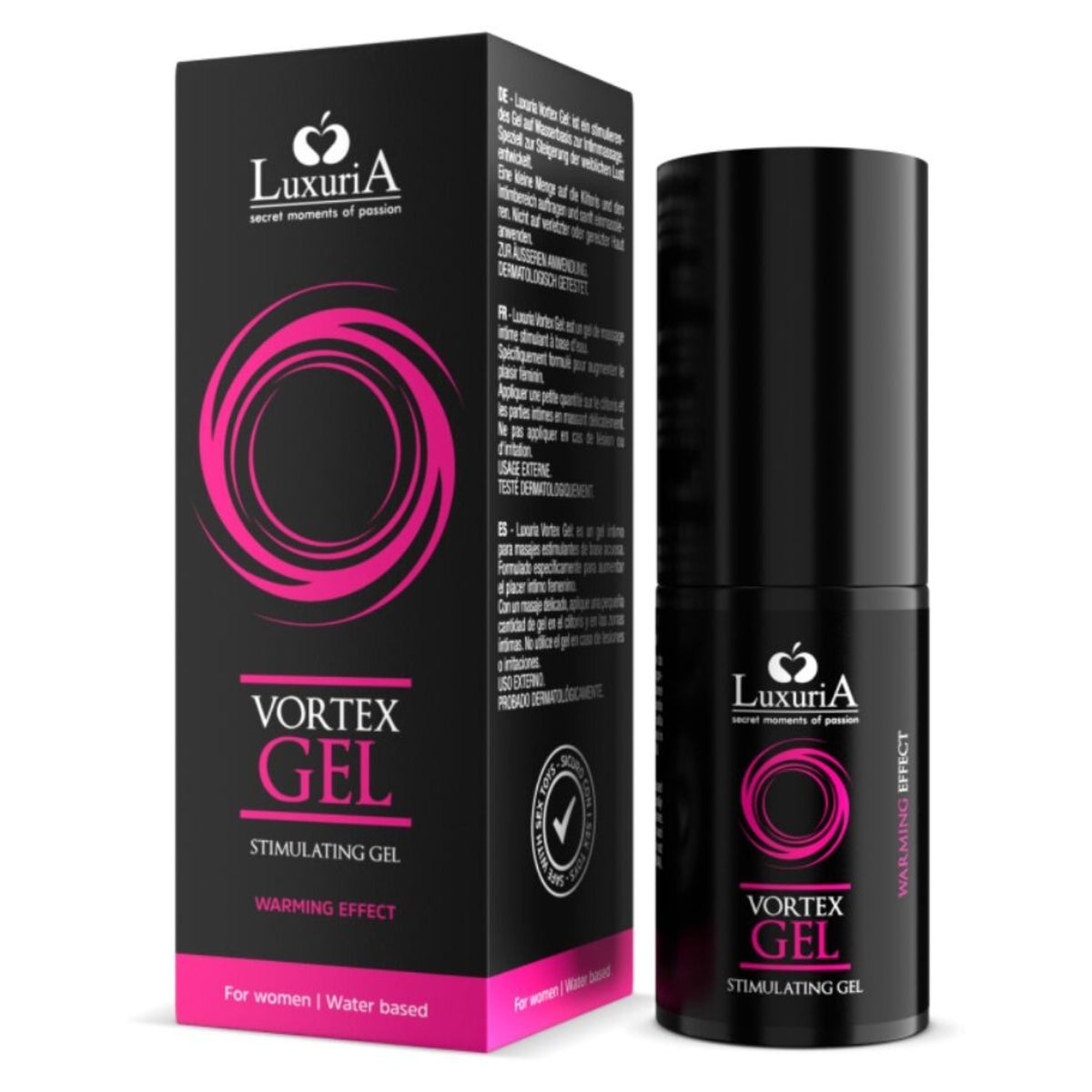 Klitora stimulējošs gels ar sildošu efektu INTIMATELINE LUXURIA Vortex Gel (30 ml)