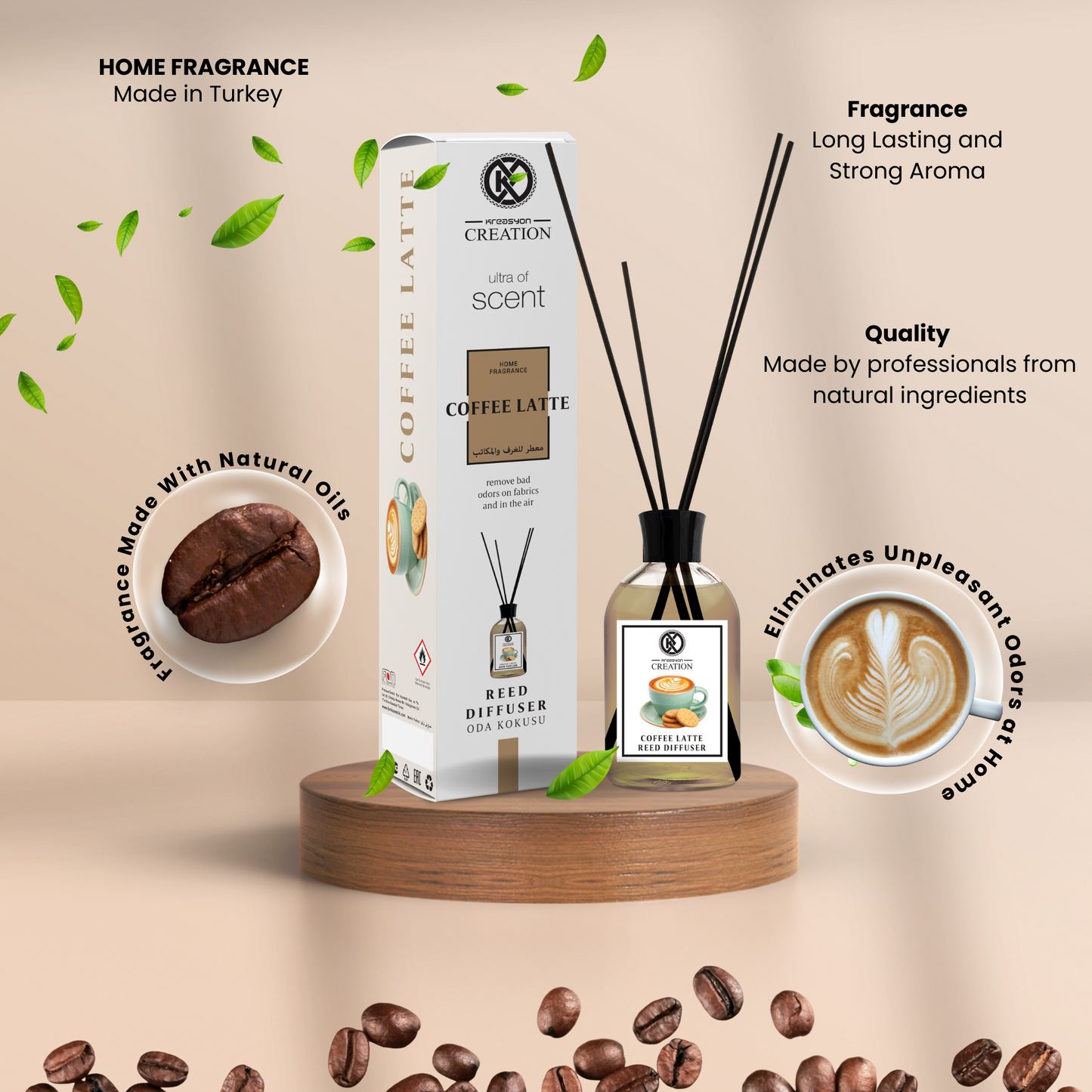Creation - Coffee Latte Home Fragrance (115 ml)