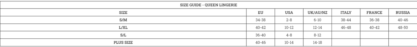 Subblime - Sexy Teddy Bodysuit with Straps - White (S/M)