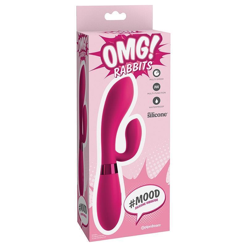 Pipedream OMG Mood - Silicone Vibrator (10 Vibrations)
