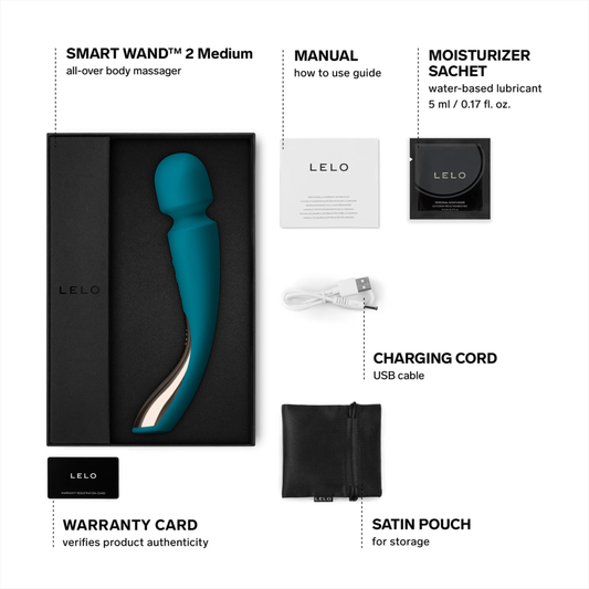 Premium masāžas vibrators LELO Smart Wand 2 Medium