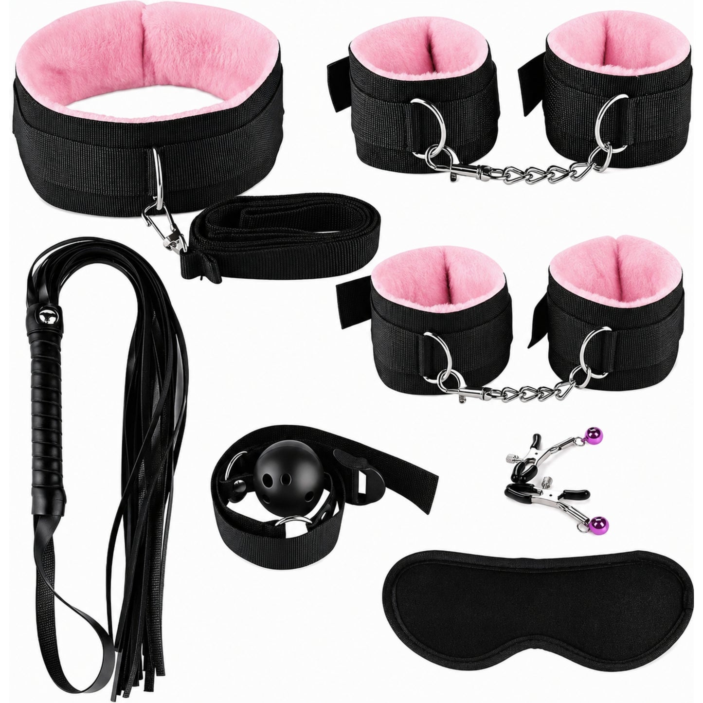 BS Fetish Hidden Desire BDSM komplekts (8 gab.)