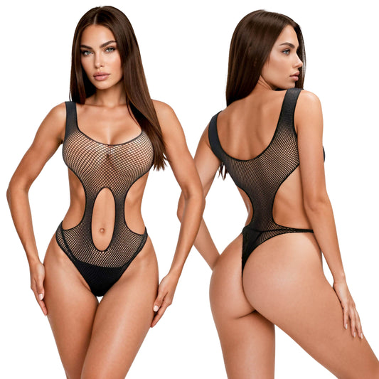 SINFUL 213986 melns tīkliņbodijs (S-L)