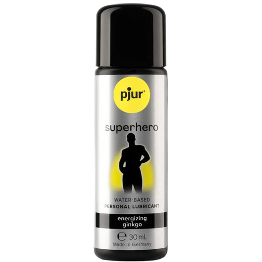 PJUR Superhero Glide Stimulējošs ūdens bāzes lubrikants (30 ml)