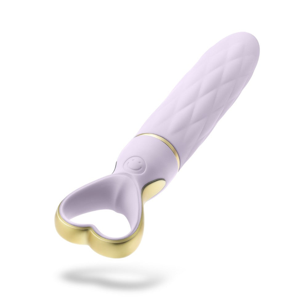 Platīna Silikona Ūdensizturīgs Vibrators - Blush Delice Lavender Love