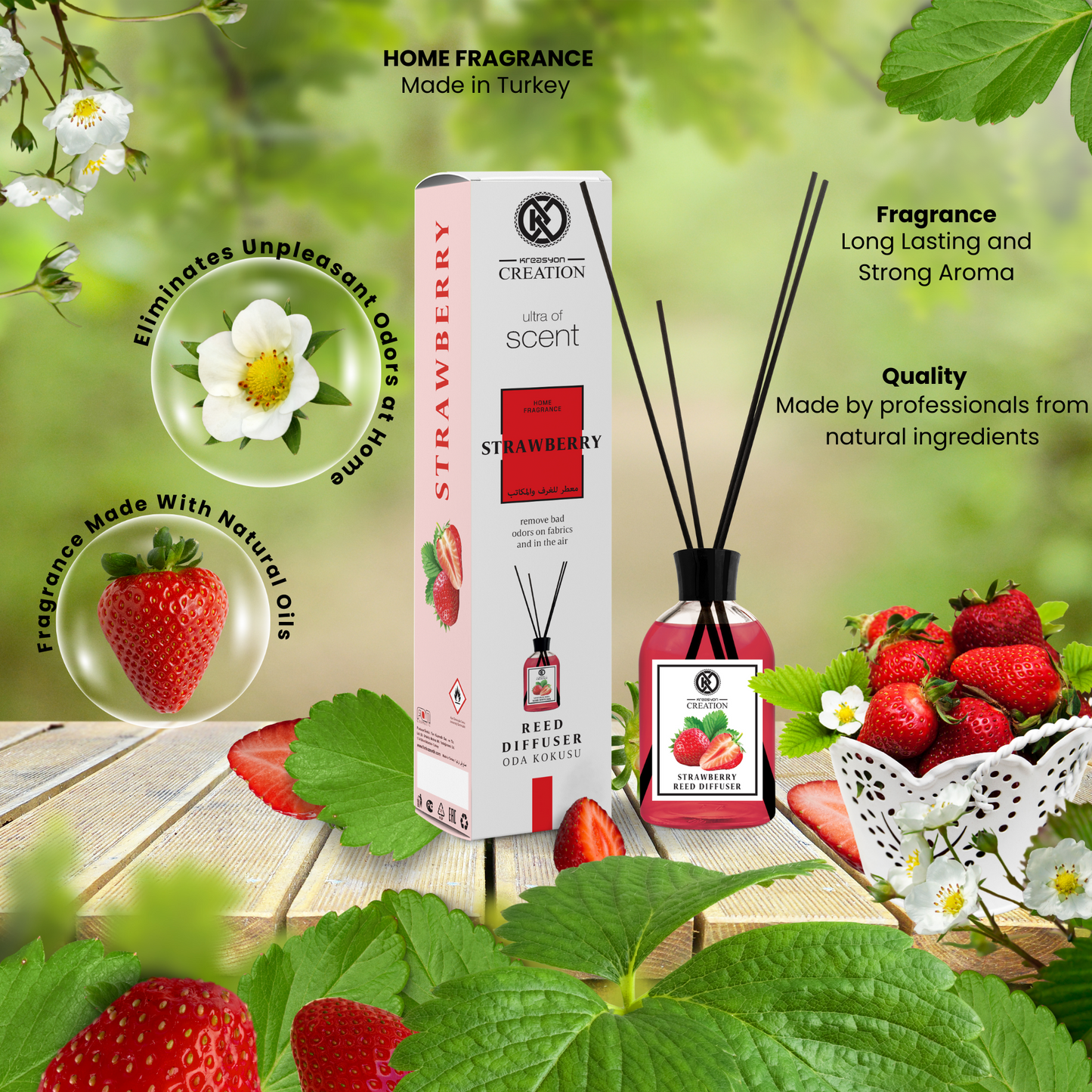 Creation - Strawberry Home Fragrance (115 ml)