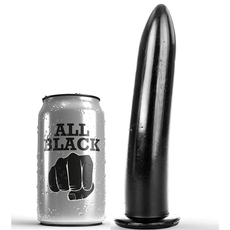 ALL BLACK - Anālais un vaginālais dildo dilators (20 cm)