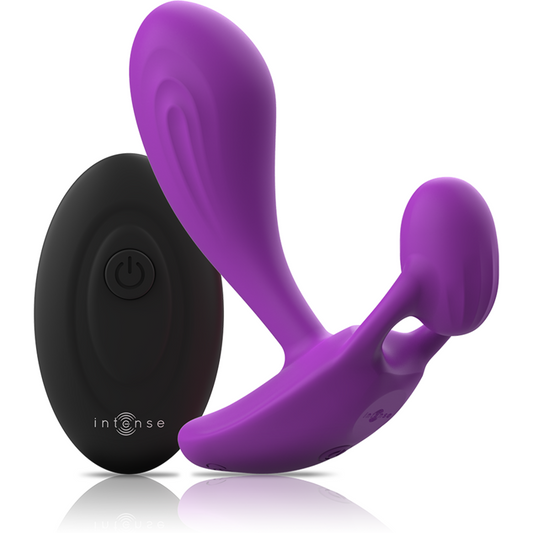 INTENSE - SHELLY Premium remote control anal vibrator (purple)