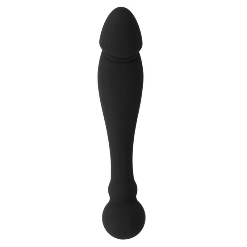 BLACK & SILVER - KARL Īpašs G punkta stimulējošs dildo (18 cm)