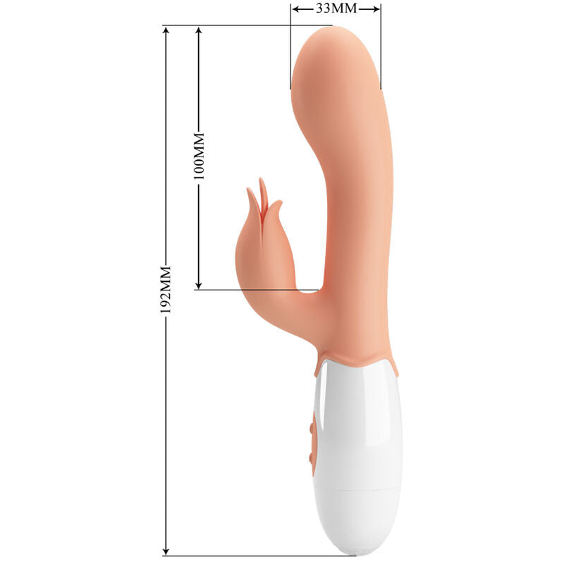 Bloody Mary - Vibrator with Clitoris Stimulator