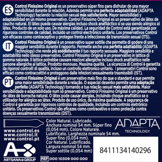 Control Finissimo condoms (3 pcs)