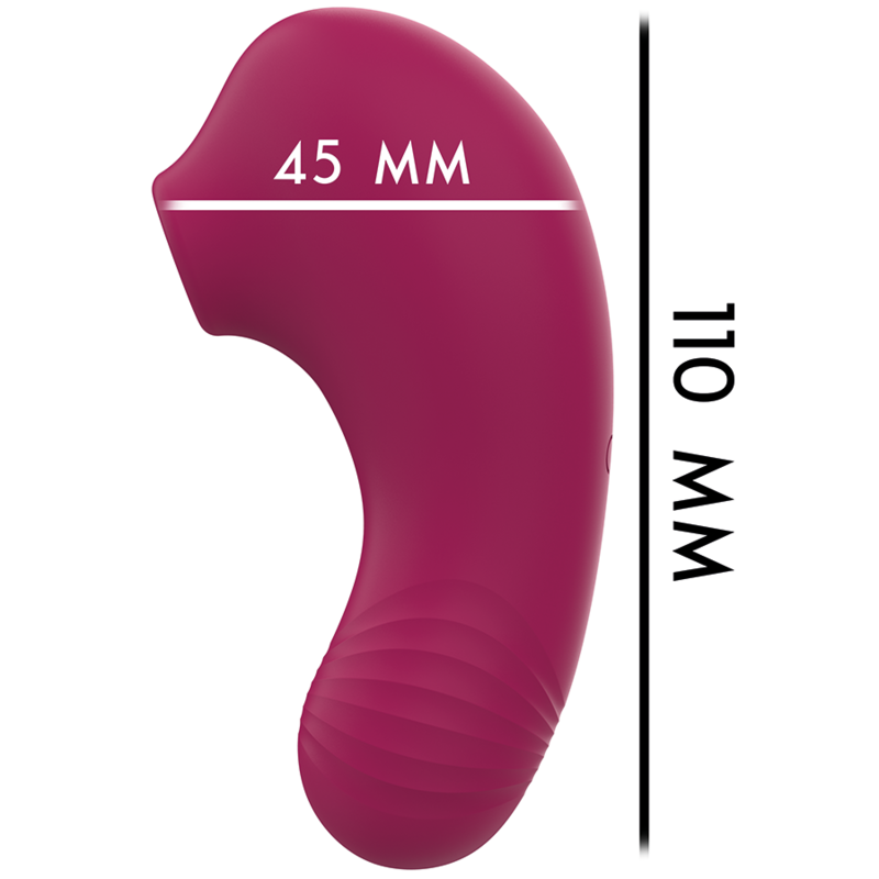 RITHUAL - SHUSHU PRO 2 in 1 klitora stimulators (sūcošs/vibrējošs)