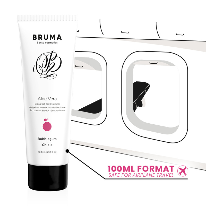 BRUMA - Aloe vera lubricant (Bubblegum 100 ml)