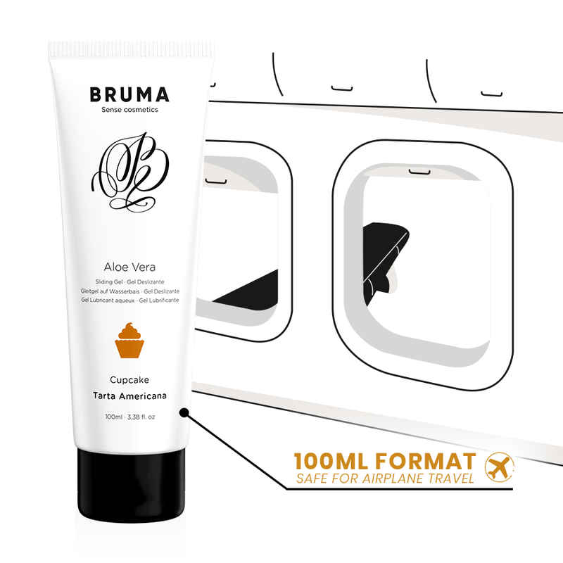 BRUMA - Aloe vera lubricant (Cupcake 100 ml)