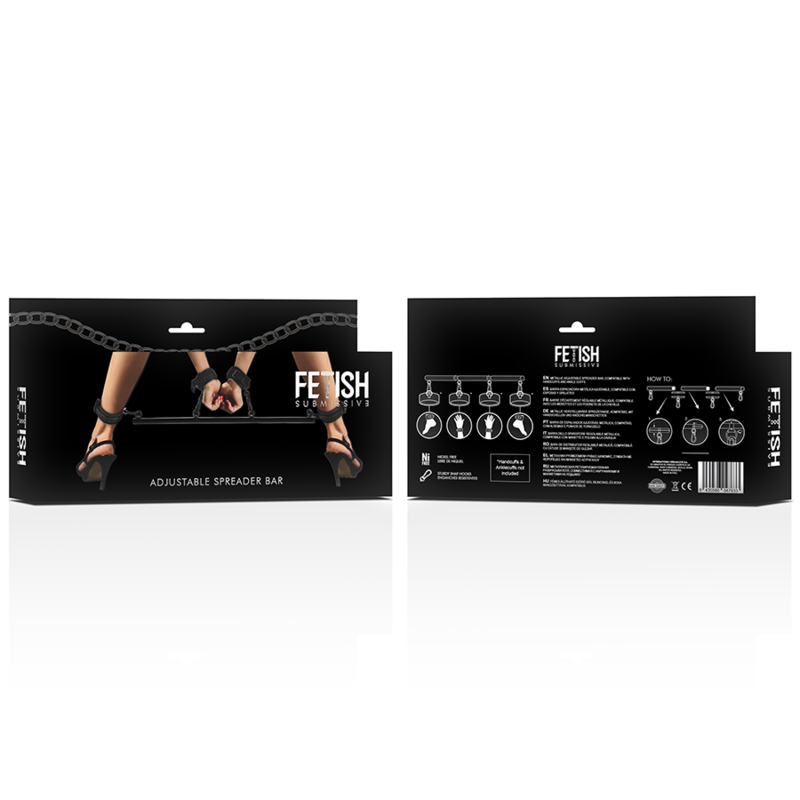 FETISH SUBMISSIVE BONDAGE - Adjustable Restraint Bar