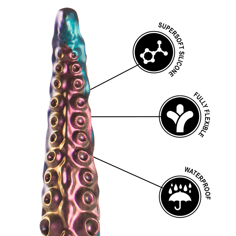 Charybdis Pārdabisks Silikona Dildo 25 cm