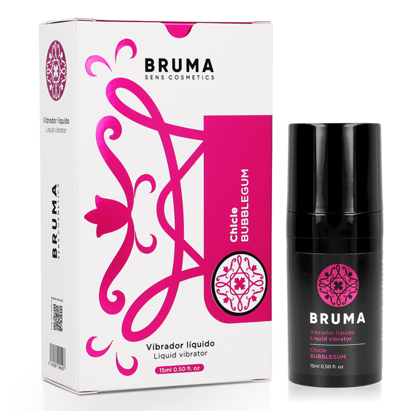 BRUMA - Bubblegum Šķidrais vibrators ultra slidens (15 ml)