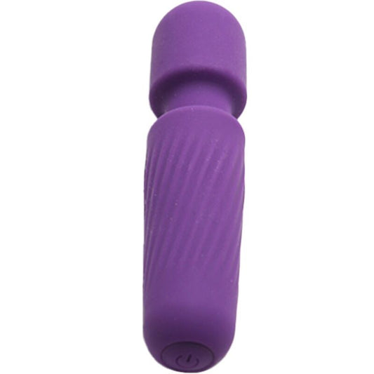 ARMONY - Waterproof mini wand massager and vibrator (10 vibrations, purple)