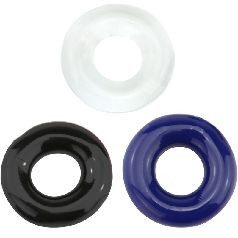 ARMONY TITAN LOVE - biezu erekcijas gredzenu komplekts (3 gab.)