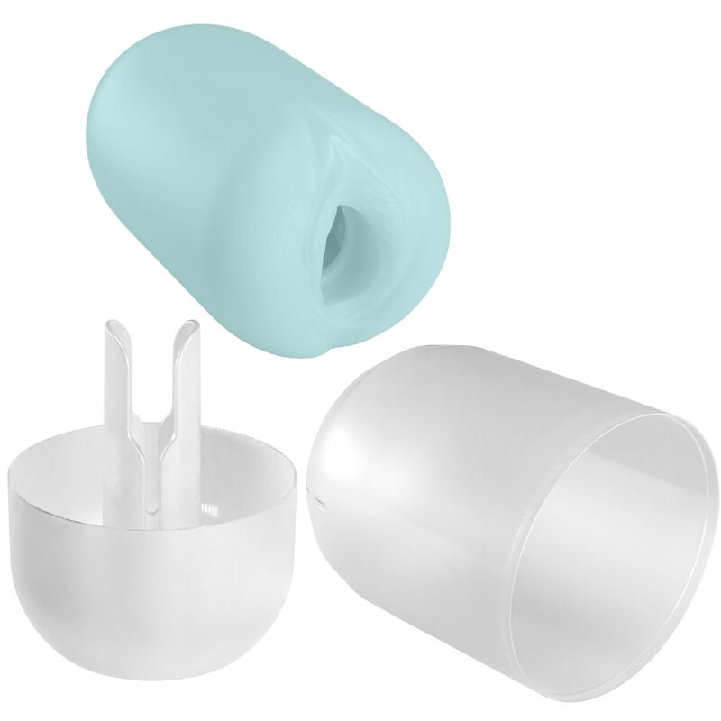 PRETTY LOVE - MASHA vīriešu masturbators (zils)