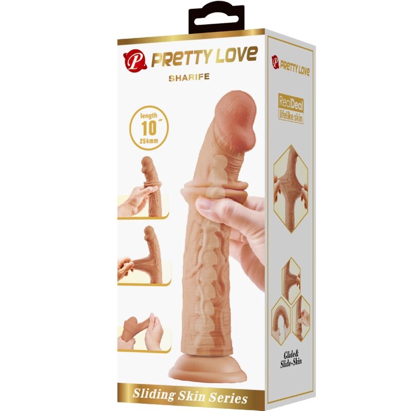 PRETTY LOVE - SHARIFE Reālistisks dildo (25 cm)